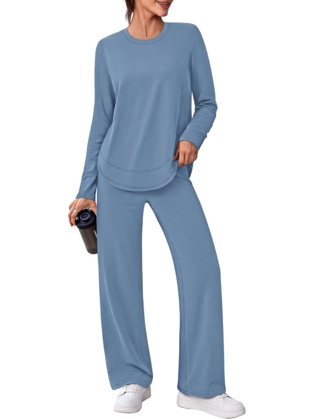 Stylish Women's 2-Piece Workout Set | Yoga, Pilates & Gym Activewear Outfit
